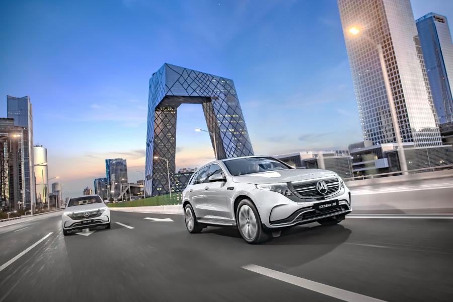  Mercedes-Benz EQC400 4Matic (N293) 2019 года  (CN) (фото 13 из 19)